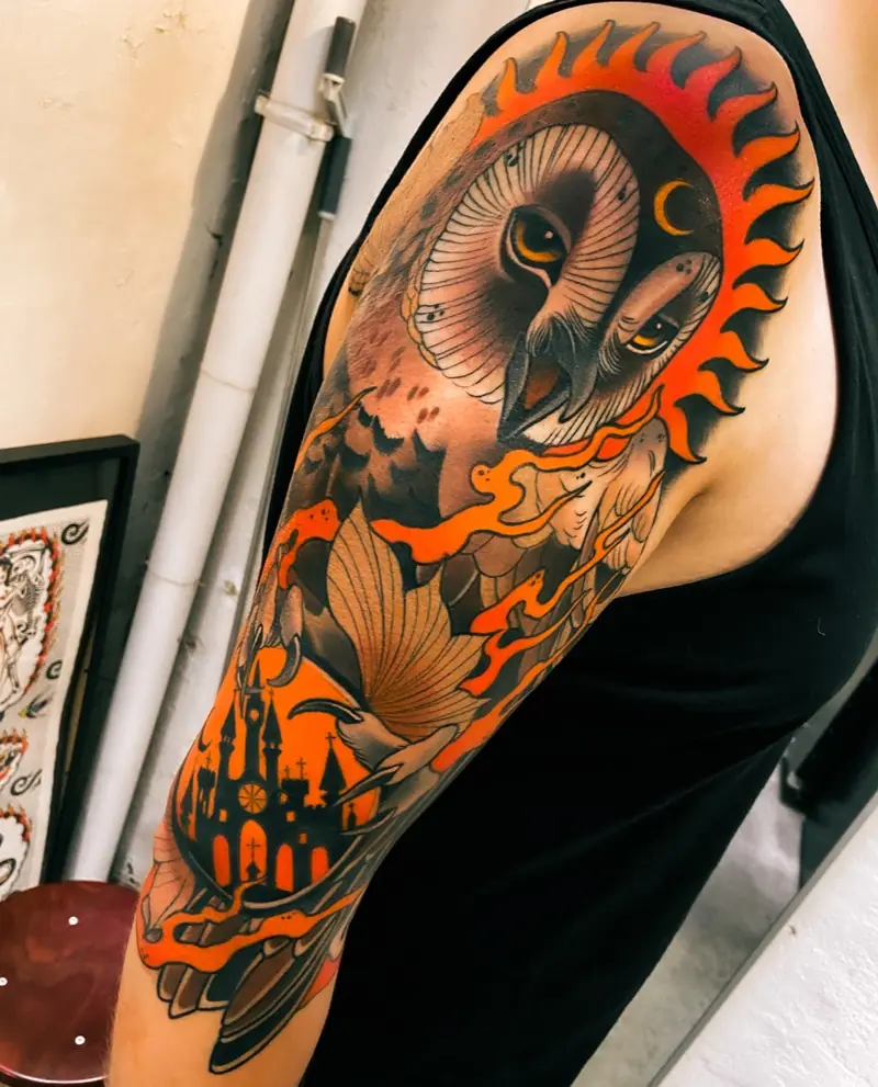 Custom tattoo design by Alex Garcia, Cobra Gold Balen